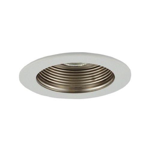 Aperture Low Voltage Trim with adjustable Step Baffle 3 in. White