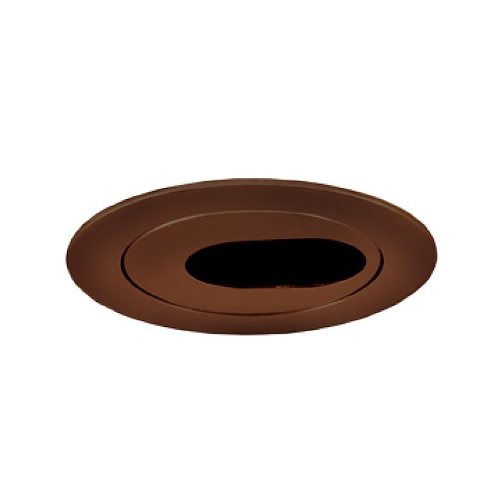 Jesco Lighting TM303AB Aperture Low Voltage Trim with adjustable Oval Slot Aperture. 3 in. Antique Bronze Finish