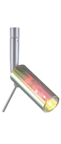 Picture of Jesco Lighting QAS142X3-CH 1 Light Monorail Quick Adapt Low Voltage Spot Light- Chrome Finish