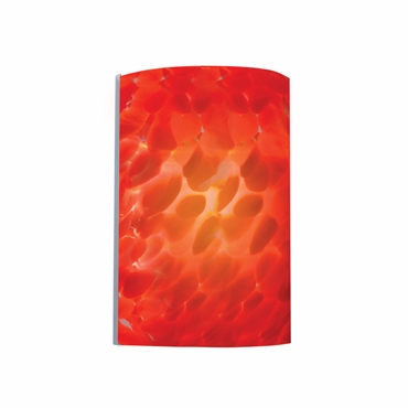 Picture of Jesco Lighting WS299-RD 1-Light Wall Sconce Sienna - Series 299- Red
