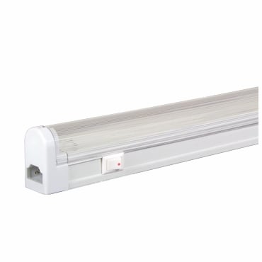 Picture of Jesco Lighting SG4A-28SW-30-W 28W Adjustable T4 Fluorescent Undercabinet Fixture With Rocker Switch, White - 3000K