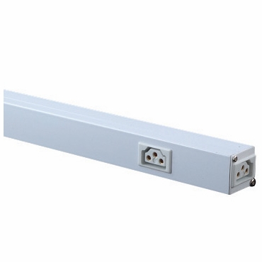 Power Strip With 12 Outlets To Feed Multiple Shelf Cabinets From A Single Wall Socket