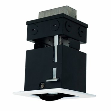 1 - Light Linear Remodel - Low Voltage - White Trim & Black Gimbal