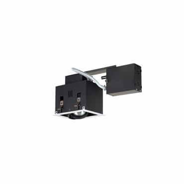 1 - Light Double Gimbal Recessed Fixture Line Voltage.