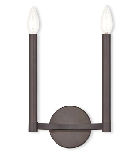 Picture of Livex 40242-07 Alpine 2 Light Wall Sconce In Bronze