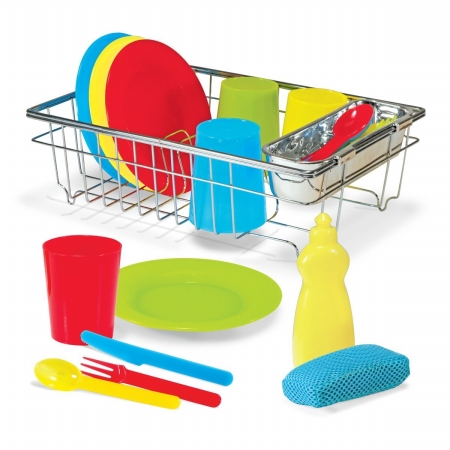 Picture of Melissa And Doug 4282 Lets Play House Wash & Dry Dish Set