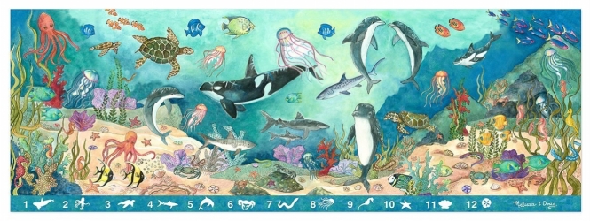 Picture of Melissa And Doug 4493 Search & Find Beneath the Waves Floor, 48 Pieces