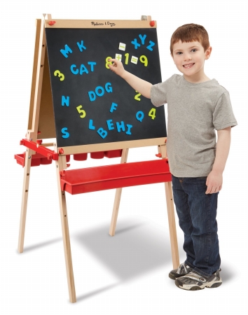 Picture of Melissa And Doug 9336 Deluxe Easel & Magnetic Boards