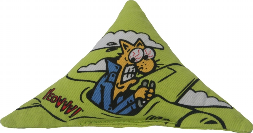 Picture of Duckyworld-Yeowww 812402000188 Purr-Muda Triangle Green