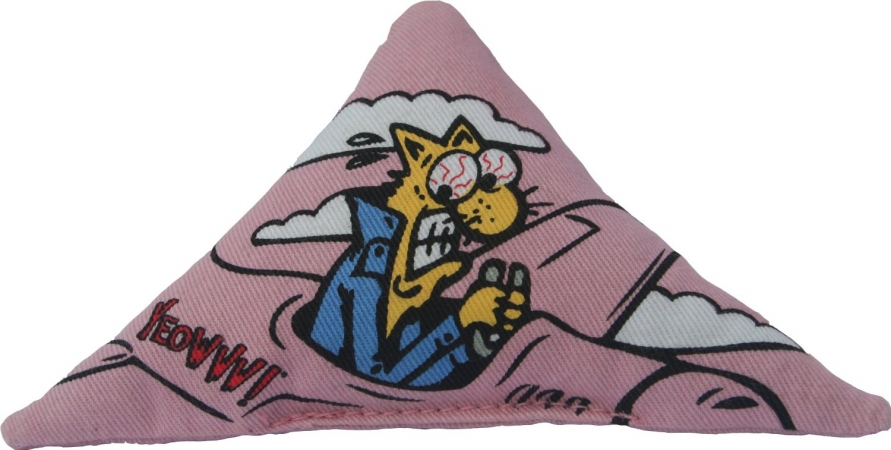 Picture of Duckyworld-Yeowww 812402000195 Purr-Muda Triangle Pink