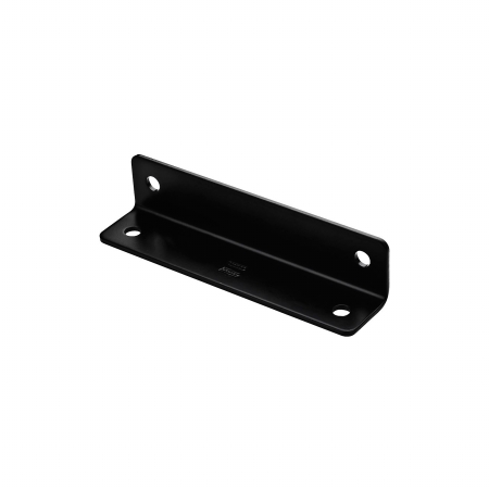 1.6 in. H X 0.125 in. D Black Carbon Steel Inside/Outside Wide Corner Brace