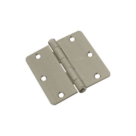 3'' Satin Nickel 1/4'' Radius Door Hinge