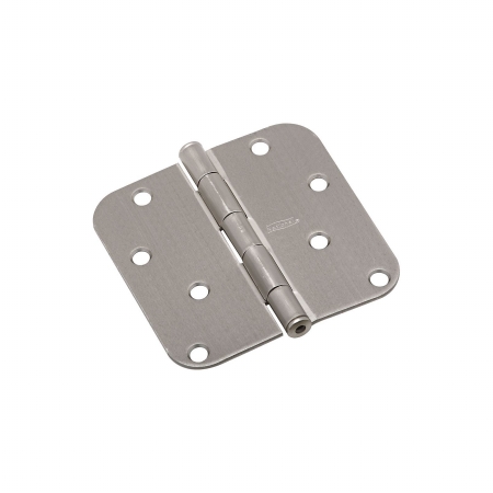 4 in. L Satin Nickel Door Hinge 1 pk