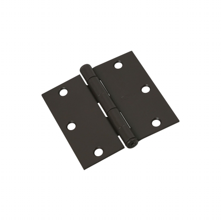 3'' Oil Rubbed Bronze Square Door Hinge