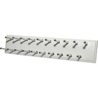 Rack Tie Sliding White 20/Ties RA1200
