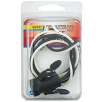 Socket Phenolic Candelabra W/Spring C Lamp Socket
