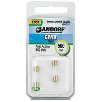 Fuse Gma 500Ma Fast Acting 60691