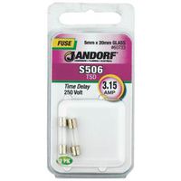 Medium-Voltage Fuse, 15A, Time-Delay, Cylindrical