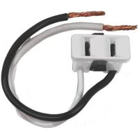 Straight Blade Receptacle, 15 A, 125V AC, 2 Pole, 2 Wire