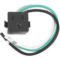 Straight Blade Receptacle, 15 A, 125V AC, 3 Pole, 3 Wire