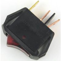 Switch Rocker Red 12V On/Off 61038
