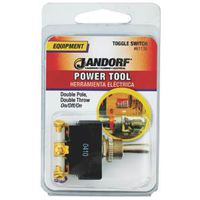 Jandorf 20 amps Double Pole Toggle Power Tool Switch Silver 1 pk