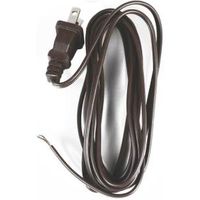 Hardware, Cord Lamp 18-2/Spt-1 8Ft Brown 60135