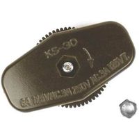 Switch Lamp Cord Feed Thru Brn 60180