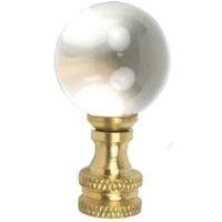 Finial Glss Ball 1-7/8In Brass 60112