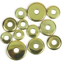 Lamp Check Ring Assortment, Brass, For: 1/8 in IP Lamp Nipples