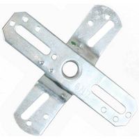 Specialty Hardw Crossbar 4In Offset 1/8Ip Zinc 60205