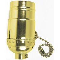Picture of Jandorf Specialty Hardw Socket Pull Chain On/Off Brass 60410