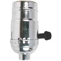 Metal Medium Base Turn Knob Socket 1 pk
