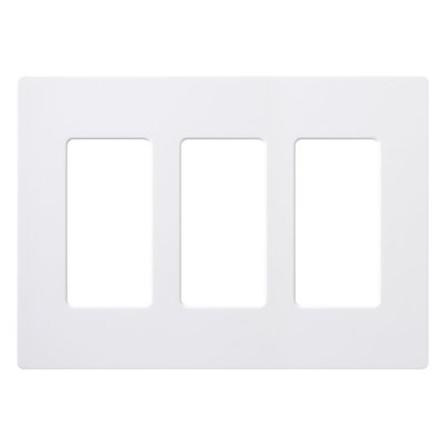 Plate Screwless 3G Claro Wh CW-3B-WH