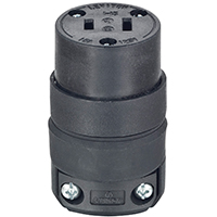 Connector Rubber N1-15R Blk 000-115CR-000
