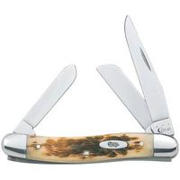 Pocket Knives Knife Pockt 3Bld Stockmn 3-1/2 42 -  CASE, 6356539