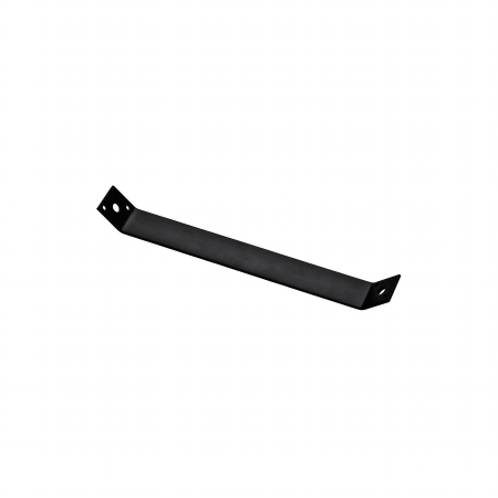 13.3 in. H X 1.5 in. W X 1/8 in. D Black Carbon Steel Inside Strap Brace
