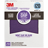 Picture of 3M Sandpaper No Slip 120G 9X11In 26120CP-P-G