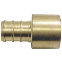 Valves Pipe Adapter, 1 in, PEX x Female Solder, Brass, 200 psi Pressure