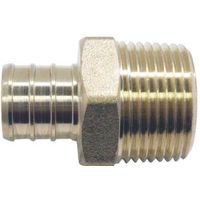 Adapter Pex 1In Brass Male APXMA11