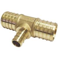 Fitting Pex Tee 1X1X1/2 Brass APXT1112