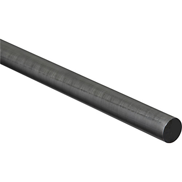 301234 1in. x 36in. Plain Steel Rod - Cold Rolled - Industrial Use