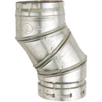Elbow Gas Vent 90 Dgr 2Wal 5In 5EAL