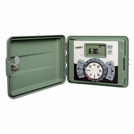 Timer Sprinkler 4Station Green 57894