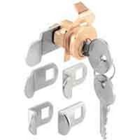 S 4634 Lock Mailbox 5Pin 5 Cam Brass - Multi-Purpose Lock