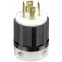 Plug Twist Lock 30A 125V 021-02711-0PB