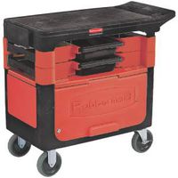 Picture of Rubbermaid Trades Cart W/Cabinet FG618088BLA