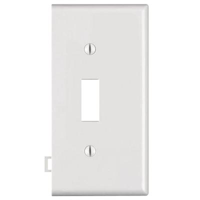 Wallplate Tog End Sectnl Wh 905-0PSE1-00W
