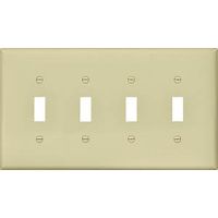 Ivry 4Gang Thermoplastic Plate PJ4V