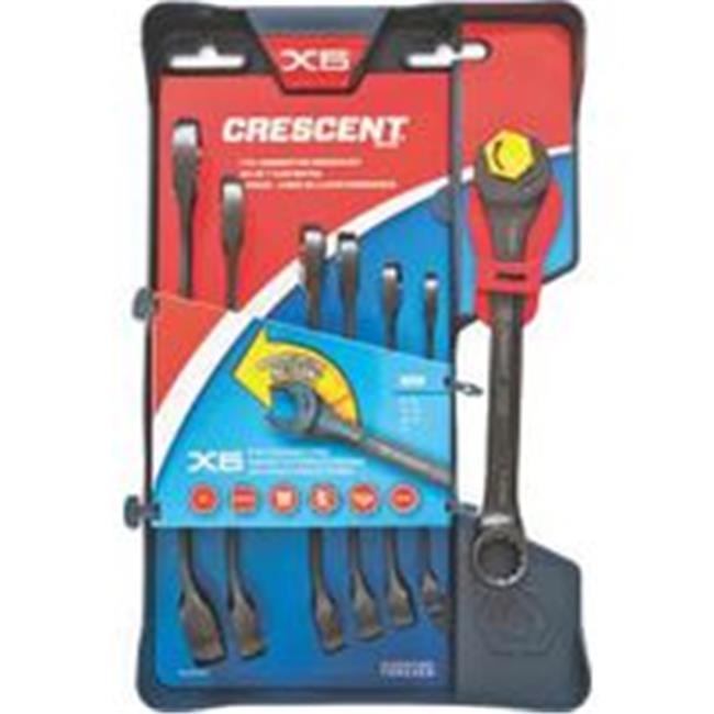 Apex Tool Group Wrench Ratchet Set 7Pc Metric CX6RWM7